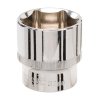 Ključ vtičnice 32 mm 1/2" HEX kratka srebrna črta