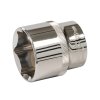 Ključ vtičnice 32 mm 1/2" HEX kratka srebrna črta