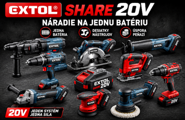 EXTOL AKU SHARE20V