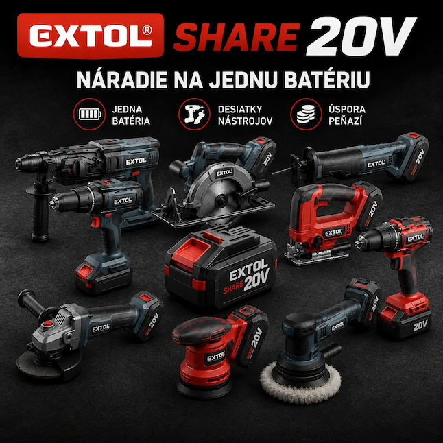 EXTOL AKU SHARE20V