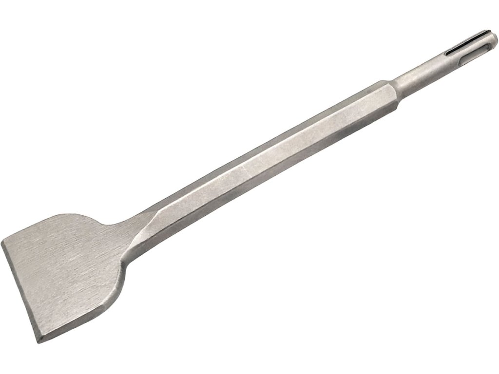 Sekáč plochý SDS PLUS lomený 15 °, 250 × 14 mm, šírka ostria 60 mm