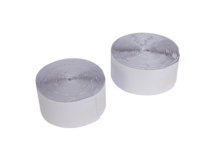 Samolepiaca páska na suchý zips 50 mm × 5 m - 2 ks biela Fixman