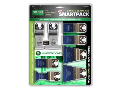 Sada pílových listov SMART TRADE s čepeľami RAPID - 8 kusov