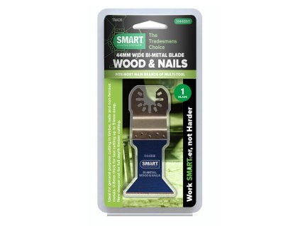 Ponorný pílový list SMART TRADE na drevo, klince a neželezný kov, 44 mm - 1 kus