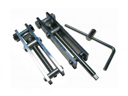 Mechanizmus upnutia pre oceľový jekel (upínač + doraz + kľučka) - HUK Standard