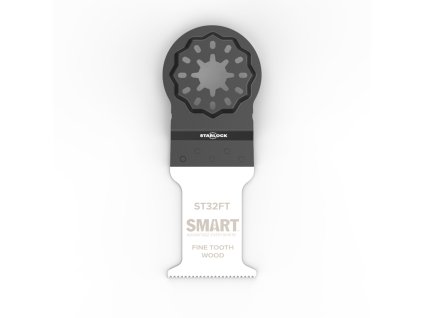 Ponorný pílový list SMART PROFI STARLOCK s jemnými zubami na drevo a plast, 32 mm - 1 kus