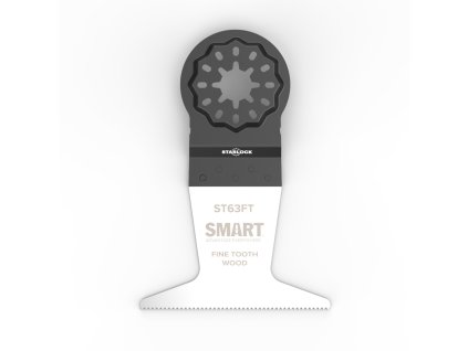 Ponorný pílový list SMART PROFI STARLOCK s jemnými zubami na drevo a plast, 63 mm - 1 kus