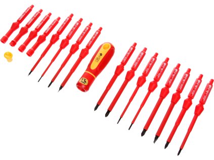 Skrutkovače VDE, súprava 18 ks