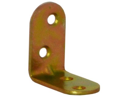 Úhelník s prolisem  30/18/2 mm ŽL Zn (15 ks)