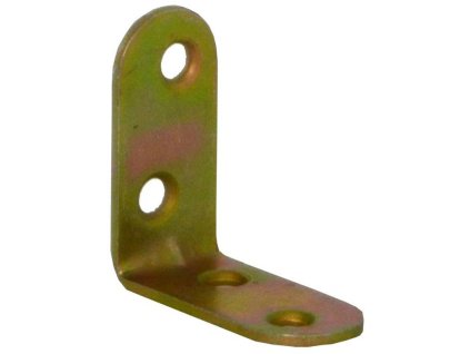 Úhelník s prolisem  40/18/2 mm ŽL Zn (20 ks)