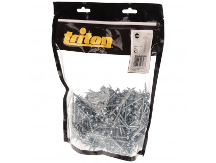 Skrutky do dreva stavebné Triton Z 8 × 38 mm, súprava 500 ks