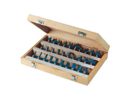 Fréza stopková Silverline 1/2", súprava 30 ks