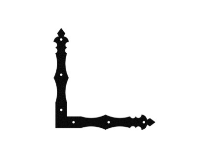 Rohovník ozdobný 200 × 200 × 30 × 3.0 mm ČER NAD 2 C