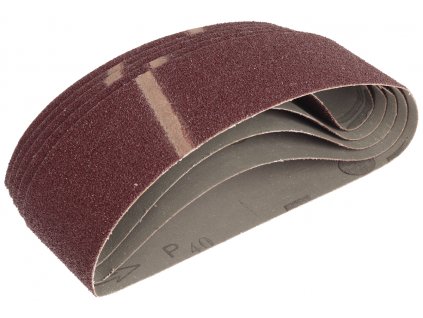Pás brúsny Triton 75 × 533 mm P40, súprava 5 ks