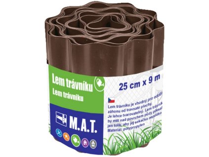 Ráfik trávnika 25 cmx9 m HN