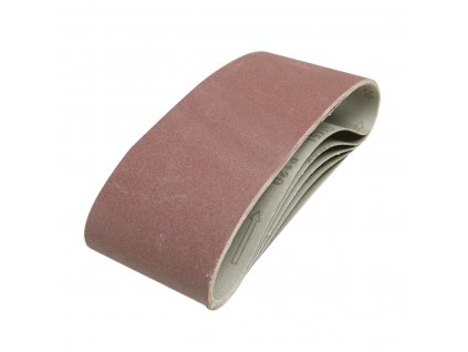 Pás brúsny P40 Silverline 10 × 610 mm, súprava 5 ks