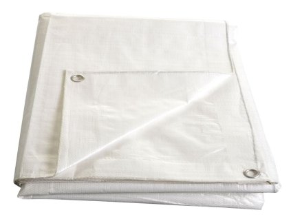 Plachta s hrotmi 4 × 6 m TRA/BÍ 140 g/m2, laminovaná