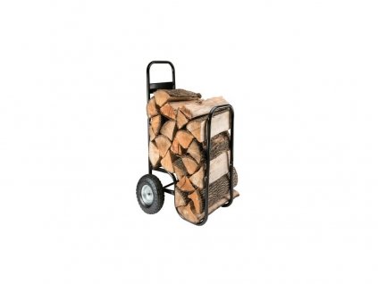 Vozík z palivového dreva 52 × 57 × 107/73 cm, nosnosť 80 kg