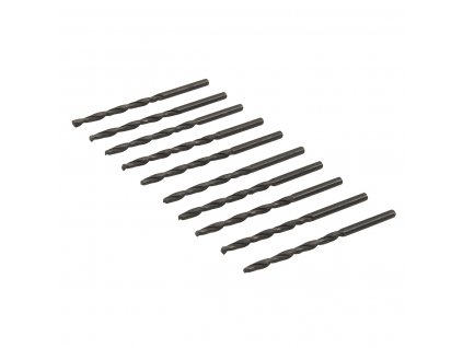 Vrták na kov HSS-R Silverline 3 mm, súprava 10 ks