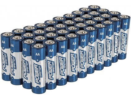 Batérie alkalické AA &ndash; 40 ks