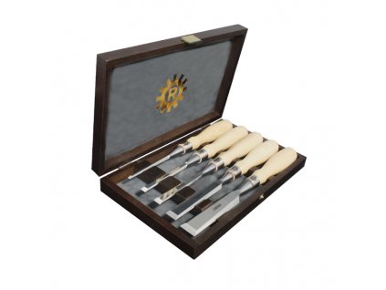 Sada plochých dlát, RICHTER 1/4"-3/8"-1/2"-3/4"-1"