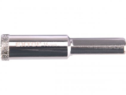 Korunka vykružovací diamantová na sklo a keramiku, 14 mm