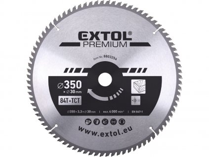 Kotouč pilový s SK plátky, ? 350 × 3,3 × 30 mm, 84T