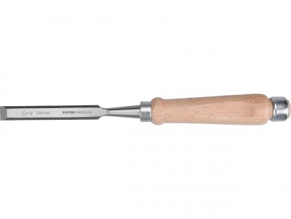 Dláto s kvalitní bukovou rukojetí, 14 mm, délka 275 mm, CrV