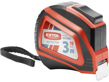 Meter zvinovací, 3 m, 3 m, š. páska 19 mm