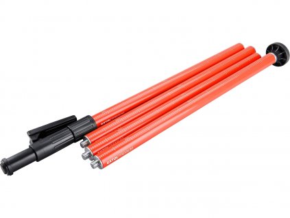 Tyč-statív k laserom, teleskopická/skrutkovací, dosah až 3 m, priemer 32 mm