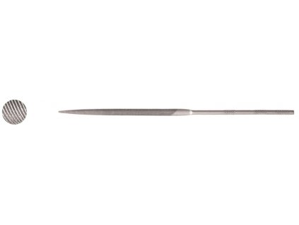 Jehlový pilník úsečový 5,2 × 1,8 mm, sek 0