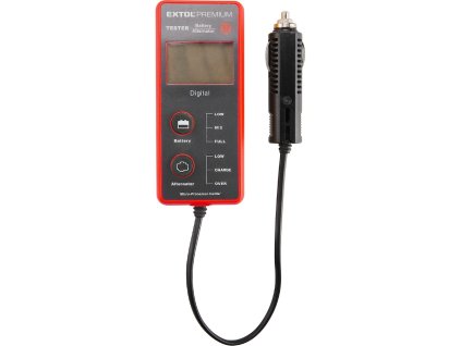 Tester autobatérie a alternátora, digitálny