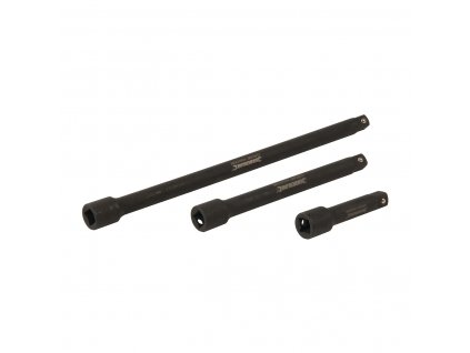 Súprava rázových nástavcov 3/8" - 3 ks Silverline