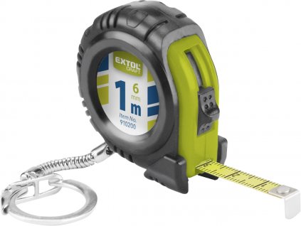 Meter zvinovací prívesok, 1 m, š. páska 6 mm