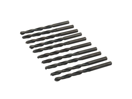 Vrták na kov HSS-R Silverline 6 mm, súprava 10 ks