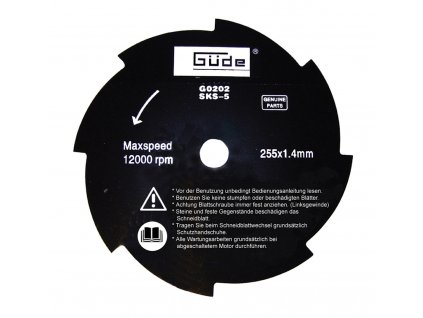 Náhradný kotúč ku krovinorezom GFS 1255 B / GFS 1501 B 255/8z