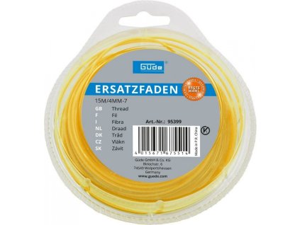 Náhradná struna 15 m/4 mm-7 k motorovému vyžínaču WM 560 TRI