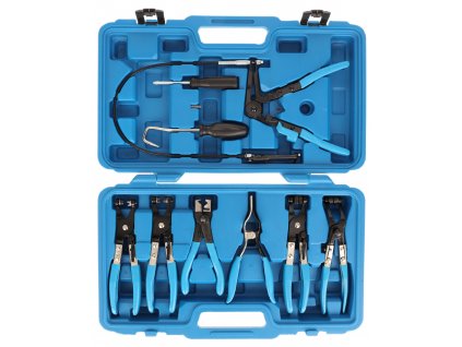 Súprava náradia na demontáž hadicových spôn 9 ks Silverline