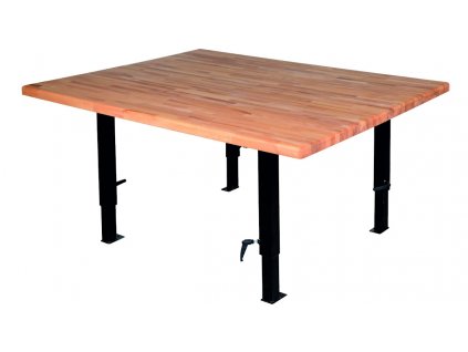 Pracovný stôl SCHOOL, 1500 mm, s hydraulicky nastaviteľnou výškou