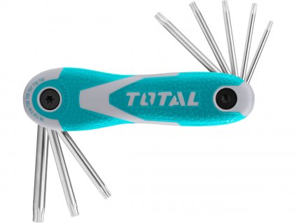 Kľúče TORX, súprava 8 ks, 9 - 40 mm, CrV