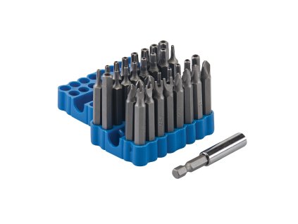 Súprava bitov s adaptérom 50 mm - 33 ks Silverline