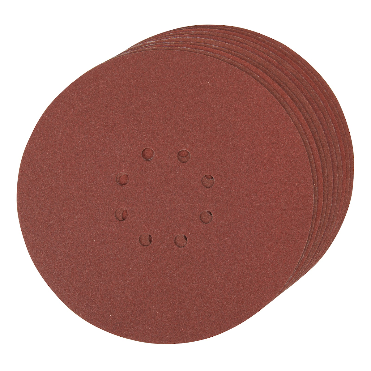 E-shop Brúsny disk SZ 225 mm P120 8 dier - 10 ks Silverline 273151
