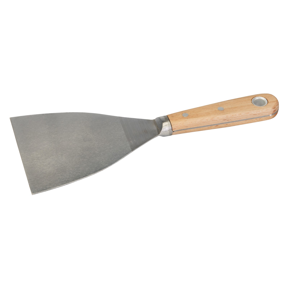 E-shop Stieracia špachtľa 100 mm s drevenou rukoväťou Silverline 282410