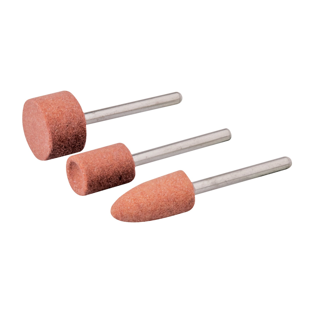 E-shop Rotačné nástroje 9,5/15,8 mm - 3 ks oxid hlinitý Silverline 282582