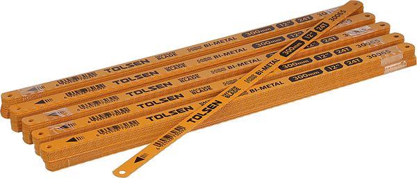 E-shop TOLSEN Listy na kov pílové 300 mm Bi-metal 30065