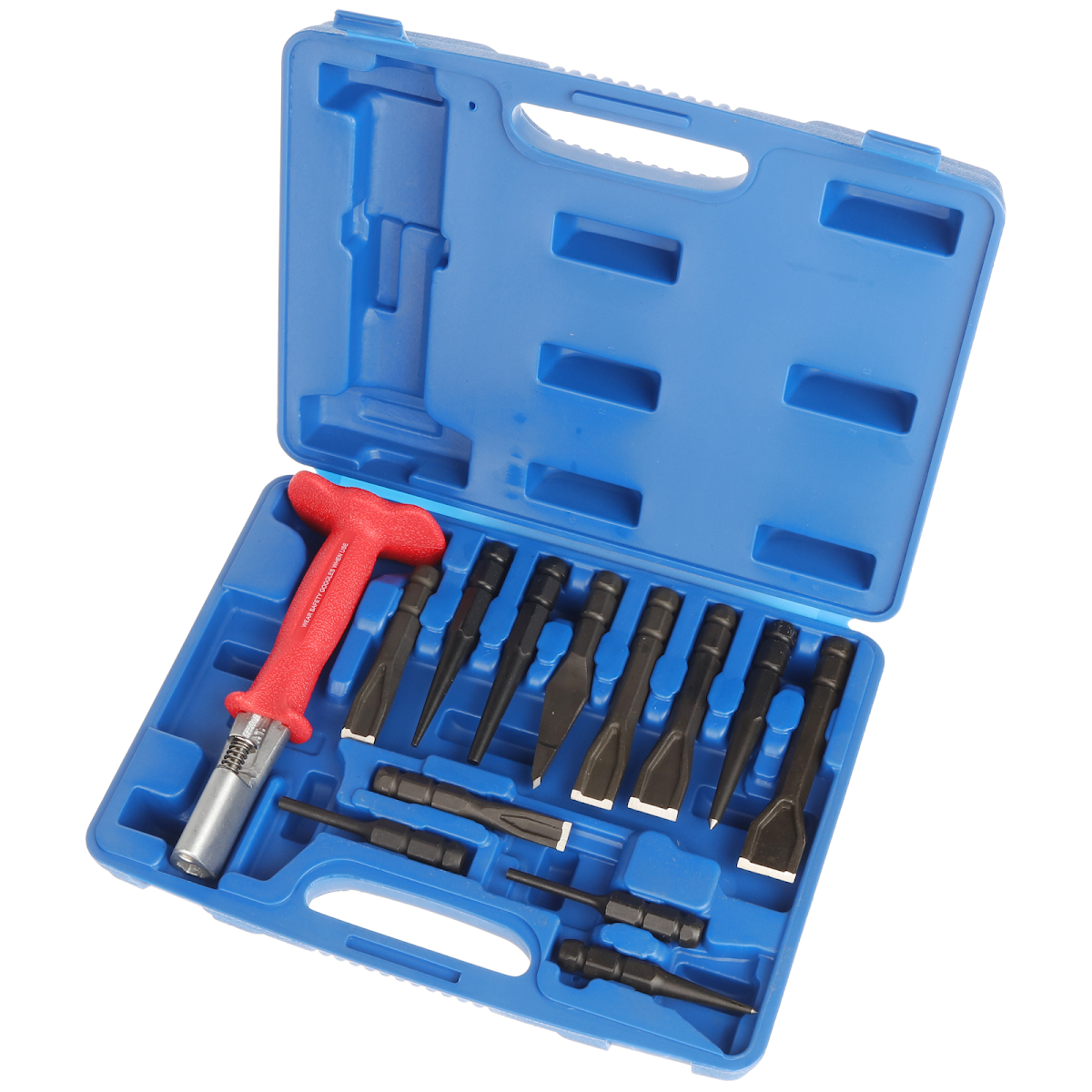 E-shop Súprava sekáčov, priebojníkov a jamkovačov, 12 kusov 3120505-12PCS