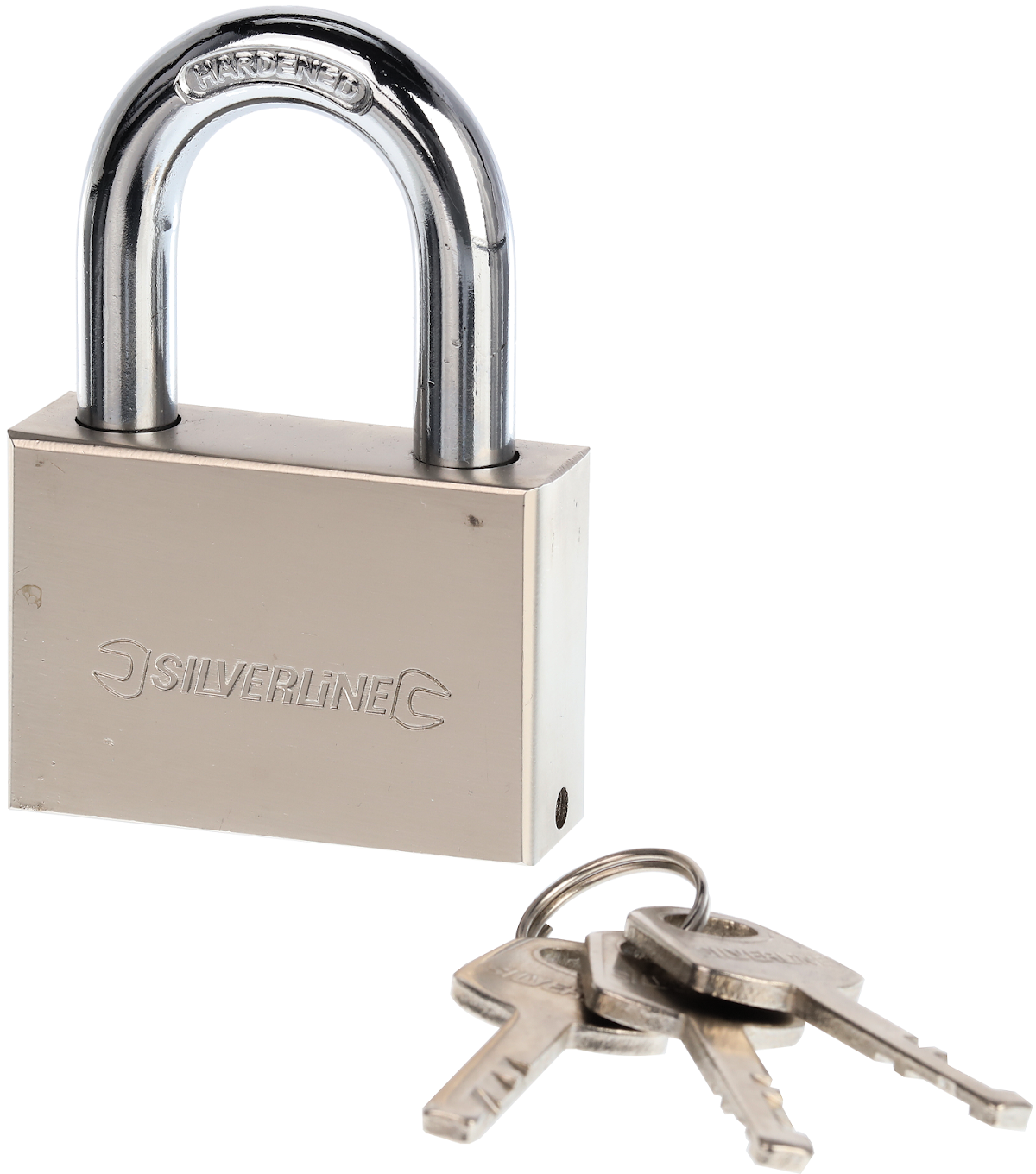 E-shop Visiaci zámok 60 mm kocka Silverline 327568