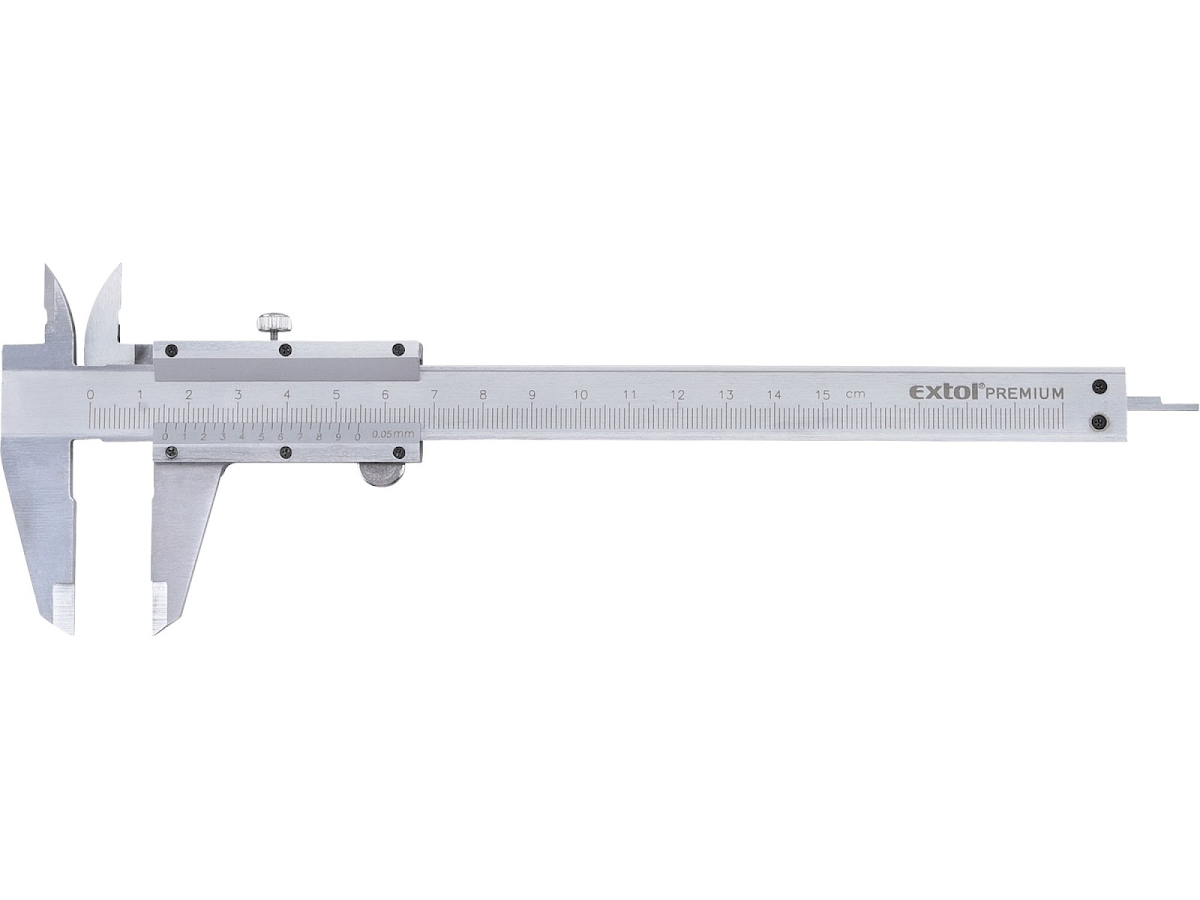 E-shop EXTOL PREMIUM Měřítko posuvné kovové, 0 - 150 mm 3425