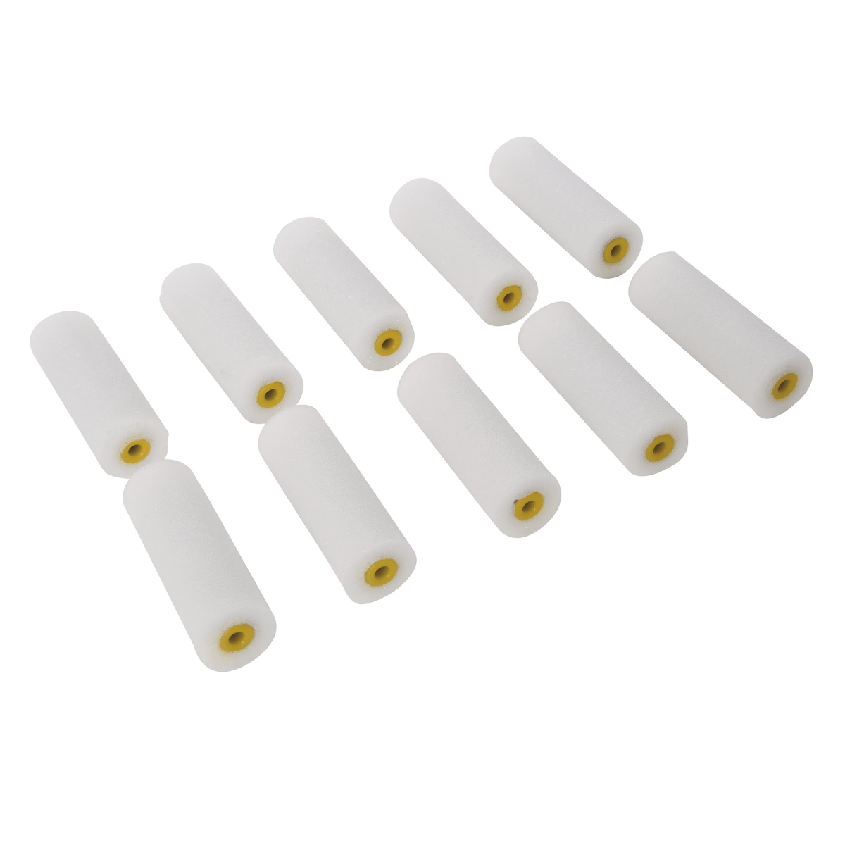 E-shop Náhradný valček 100 mm - jemný 10 ks Silverline 398771