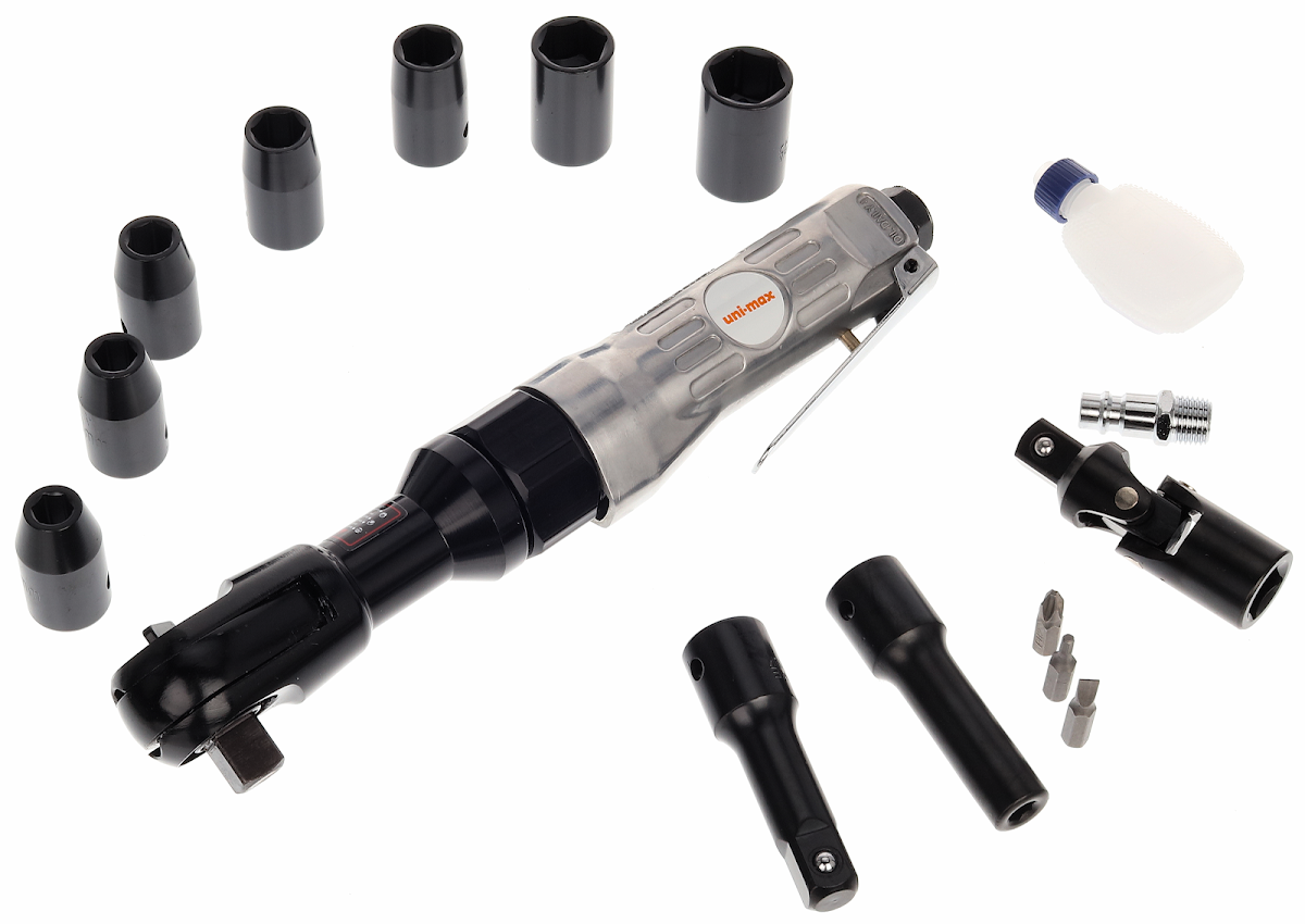 E-shop Gola s pneumatickou račňou 1/2", súprava 14 ks AT-5002